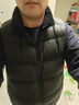 坦博爾輕薄羽絨服馬甲男短立領(lǐng)輕暖舒適坎肩背心內搭TA330033 黑色175 曬單實(shí)拍圖