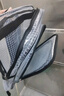 翰洋潔凈（HANYANGCLEAN）防靜電無(wú)塵透明背包網(wǎng)格雙肩包工具包潔凈室車(chē)間收納包 黑色雙肩包 曬單實(shí)拍圖
