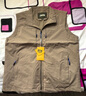 吉普（JEEP）美國正品高端立領(lǐng)工裝馬甲秋冬男裝潮流戶(hù)外釣魚(yú)保暖外穿背心春秋 卡其色-常規 【官方正品】 XL 曬單實(shí)拍圖