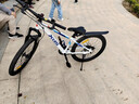 喜德盛青少年山地自行車(chē)2025款北極星PRO鋁合金車(chē)架7速 星空白 24英寸 曬單實(shí)拍圖