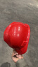 首盾（SHOUDUN）安全帽 高檔ABS國標V型防砸旋鈕 抗沖擊紅色 建筑電力工程工地施工批發(fā) 曬單實(shí)拍圖