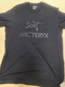 始祖鳥(niǎo)（ARC'TERYX）Arc'Word Logo Shirt SS 男子鳥(niǎo)標純棉透氣圓領(lǐng)上衣短袖T恤 X7991 Black/黑色 S （60kg-70kg）尺碼偏大 曬單實(shí)拍圖