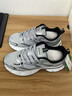 senma森馬2026年新款厚底增高老爹鞋男女同款潮流百搭運動(dòng)休閑鞋板鞋 銀色 41 曬單實(shí)拍圖