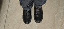 奧康（Aokang）奧康男鞋休閑皮鞋商務(wù)休閑鞋舒適百搭厚底運動(dòng)鞋 黑色加絨42  曬單實(shí)拍圖