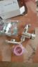 九牧王世家電熱水器混水閥冷熱淋浴水龍頭配件明裝通用U型開(kāi)關(guān) [不銹鋼套裝2]混水閥+泄壓閥 曬單實(shí)拍圖