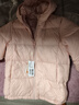 雪中飛兒童羽絨服男女童裝新款秋冬季加厚保暖外套百搭面包服 柔粉色 170 曬單實(shí)拍圖