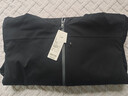 優(yōu)衣庫男裝防風(fēng)搖粒絨拉鏈連帽開(kāi)衫/長(cháng)袖外套25秋冬新款481182 09 黑色 XL /180/108B 曬單實(shí)拍圖