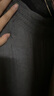 百圖betu女裝春季新款休閑褲高腰松緊腰及地闊腿褲女2401T58 灰色 L 曬單實(shí)拍圖