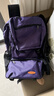 Seafew 背包男旅行包女大容量飛行員行李包雙肩包短途旅游包輕便登山包 紫色大號 曬單實(shí)拍圖