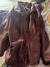 雅鹿2025新款媽媽冬季皮衣加絨加厚保暖外套中老年休閑時(shí)尚皮夾克洋氣 曬單實(shí)拍圖