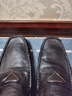 公羊男鞋意大利品牌真皮豆豆鞋男軟底休閑皮鞋男一腳蹬駕車(chē)鞋子男 曬單實(shí)拍圖