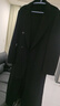 杉杉羊毛雙面呢大衣男士長(cháng)款過(guò)膝秋冬季雙排扣保暖毛呢子風(fēng)衣外套男裝 曬單實(shí)拍圖
