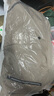 雪中飛男士中長(cháng)羽絨服冬季貉子毛領(lǐng)連帽羽絨衣戶(hù)外出行上衣休閑百搭外套 卡其色 3XL 190 曬單實(shí)拍圖