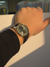 西鐵城（CITIZEN）手表男日韓表光動(dòng)能電波三眼日顯皮帶商務(wù)送禮物男友AT8113-12H 曬單實(shí)拍圖