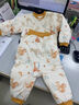 舒貝怡兒童套裝嬰兒衣服秋冬款寶寶分體棉襖女男童保暖棉衣兩件套莓園90 曬單實(shí)拍圖