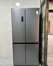 容聲方糖505主動(dòng)雙凈雙系統十字四開(kāi)門(mén)超薄零嵌入式電冰箱家用制冰一級能效BCD-505P60CZMAD灰國家補貼 曬單實(shí)拍圖