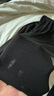UR【HOT】2025秋季新款女裝休閑木耳邊修身長(cháng)袖T恤UWM450137 黑色 M 曬單實(shí)拍圖