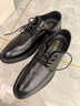 德國100%全牛皮新款男士皮鞋商務(wù)休閑真皮鞋防滑軟底中老年爸爸鞋 528黑色真皮精品版 39 曬單實(shí)拍圖