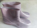 麗都依臣 雨鞋女 低筒勞保防水水鞋時(shí)尚外穿雨靴防滑防水膠鞋加厚耐磨釣魚(yú)廚房工地洗車(chē)專(zhuān)用定制輕便舒適 曬單實(shí)拍圖