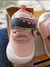 托姆貝克春季學(xué)步鞋男女童軟底透氣嬰兒鞋子女寶寶防滑鞋 粉色長頸鹿 17碼 曬單實(shí)拍圖