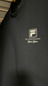 FILA斐樂(lè )男裝套頭衛衣秋冬商務(wù)休閑通勤圓領(lǐng)衛衣上衣 正黑色-BK 180/100A/XL 曬單實(shí)拍圖