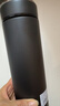 萬(wàn)象（WANXIANG）保溫杯316不銹鋼H126SL男女士槍灰色550ml泡茶杯便攜車(chē)載禮盒水杯 曬單實(shí)拍圖