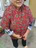 加絨棉服馬甲防寒保暖坎肩新款半袖大碼寬松馬夾媽媽冬季碎花棉衣 一號色 6635 4XL 建議120-140斤 曬單實(shí)拍圖