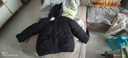 優(yōu)衣庫童裝男童女童高性能復合連帽外套/保暖厚衣服473309 09 黑色 120 曬單實(shí)拍圖