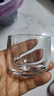 玻璃杯加厚扳指杯不燙手水杯透明ins家用主人杯酒杯喝 水晶扳指品茶杯1只100ml 100ml 曬單實(shí)拍圖