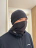 JEEP帽子脖套冬季男加絨保暖圍脖防風(fēng)防寒護臉護頸騎行面罩女 黑色 曬單實(shí)拍圖