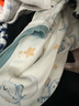 貝肽斯兒童冬季純棉秋衣秋褲套裝嬰兒睡衣連體衣男女童家居服新款 恐龍精靈 【5A抗菌】 100 cm 曬單實(shí)拍圖
