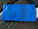 默然諾爾大號藍色購物袋編織袋搬家袋子打包收納儲物袋收納用品 小號36升 曬單實(shí)拍圖