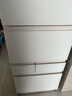 東芝（TOSHIBA）小白桃429日式五門(mén)多門(mén)小戶(hù)型超薄嵌入式制冰多循環(huán)無(wú)霜電冰箱家電國家補貼GR-RM429WE-PG2B3 曬單實(shí)拍圖