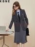 KBNE西裝外套女爆款小個(gè)子2025秋季新款氣質(zhì)女神高級感炸街小西服 深灰偏大一碼 L 曬單實(shí)拍圖