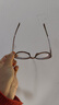 蔡司（ZEISS）鏡片可配度數歐陽(yáng)娜娜同款超輕透茶小框眼鏡女高度近視防藍光韓系 【歐陽(yáng)娜娜同款】透茶色 1.74高清晶鉆防藍光300-1000度 曬單實(shí)拍圖