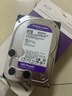 西部數據（WD）6TB 監控級機械硬盤(pán) WD Purple 西數紫盤(pán) SATA 256MB CMR垂直 安防存儲 3.5英寸 WD64PURZ 曬單實(shí)拍圖