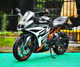 英邁綸二手進(jìn)口大貿杜克KTM RC390單缸水冷機車(chē)趴賽摩托車(chē)跑車(chē)可上牌 白色 綠本行駛證齊全可上牌 曬單實(shí)拍圖