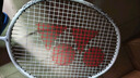 YONEX尤尼克斯羽毛球拍天斧進(jìn)攻高磅全碳素進(jìn)階AX10白亮黑已穿線(xiàn)附手膠 曬單實(shí)拍圖