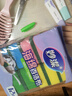 妙潔海綿百潔布 11*7cm 12片裝 四色分用去油污抹布廚房洗碗棉 曬單實(shí)拍圖
