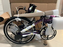 大行（DAHON）折疊自行車(chē)20英寸18速男女式公路折疊車(chē)KAC083 紫色 曬單實(shí)拍圖
