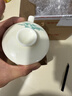 兮元記羊脂玉瓷茶杯陶瓷馬克杯帶蓋商務(wù)辦公杯泡茶杯大容量男女家用水杯 明黃玉瓷青川言宋水杯-簡(jiǎn)裝370ml 曬單實(shí)拍圖