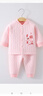 INSLABE嬰兒保暖內衣套裝純棉寶寶夾棉分體春秋冬季加厚家居服打底衣0 2套保暖套裝對開(kāi)-黃色+粉色 90 (建議12-15個(gè)月) 曬單實(shí)拍圖