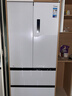 美的（Midea）M60系列520純平全嵌法式多門(mén)四開(kāi)門(mén)家用冰箱超薄雙系統循環(huán)大容量制冰BCD-520WUFPZM(E)白國家補貼 曬單實(shí)拍圖