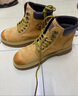 駱駝（CAMEL）【山澤】大黃靴男時(shí)尚馬丁靴男休閑工裝靴 L14W307636 土黃 40 曬單實(shí)拍圖