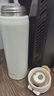 膳魔師（THERMOS）保溫杯500毫升男女大容量316鋼學(xué)生兒童保冷水杯子 TCMO-500S WH 曬單實(shí)拍圖