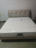 全友家居 頭層牛皮床奶油風(fēng)床頭軟包靠背臥室家用1.8米雙人床政府補貼 曬單實(shí)拍圖