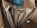 Olrain歐芮兒咖色設計感休閑短外套女裝秋季通勤百搭外套 咖色 S 曬單實(shí)拍圖