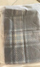 邦帛世圍巾女冬季披肩格子女士秋冬保暖女生圍脖送老婆送媽媽新年禮物 氣質(zhì)藍咖色流蘇圍巾 曬單實(shí)拍圖