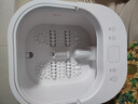 美的（Midea）泡腳桶足浴盆電動(dòng)泡腳盆加熱全自動(dòng)按摩2025實(shí)用洗腳盆智能恒溫過(guò)膝療家用 官方新品-仿真滾輪按摩+熱切斷體過(guò)熱保護+漏保開(kāi)關(guān) 生日禮物送爸爸媽媽婆婆父親母親老人長(cháng)輩實(shí)用高檔養生 曬單實(shí)拍圖