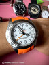 勞力士探險家型 機械機芯 防水 白色表盤(pán) 蠔式鋼 男表 瑞表42mm 曬單實(shí)拍圖